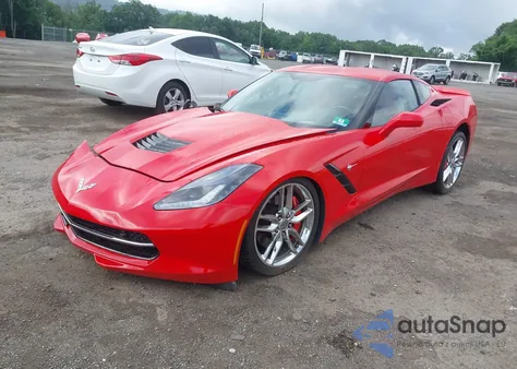 2016 Chevrolet Corvette Stingray Z51 from USA, damaged, VIN 1G1YK2D76G5112503